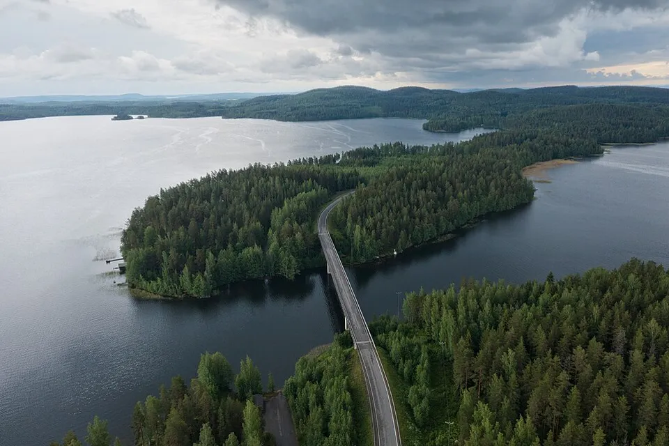 Näkymä kunnasta Luhanka