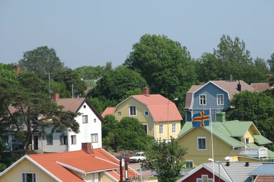 Näkymä kunnasta Maarianhamina - Mariehamn